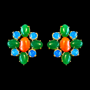 INTERCHANGEABLE MULTICOLOR EARRINGS